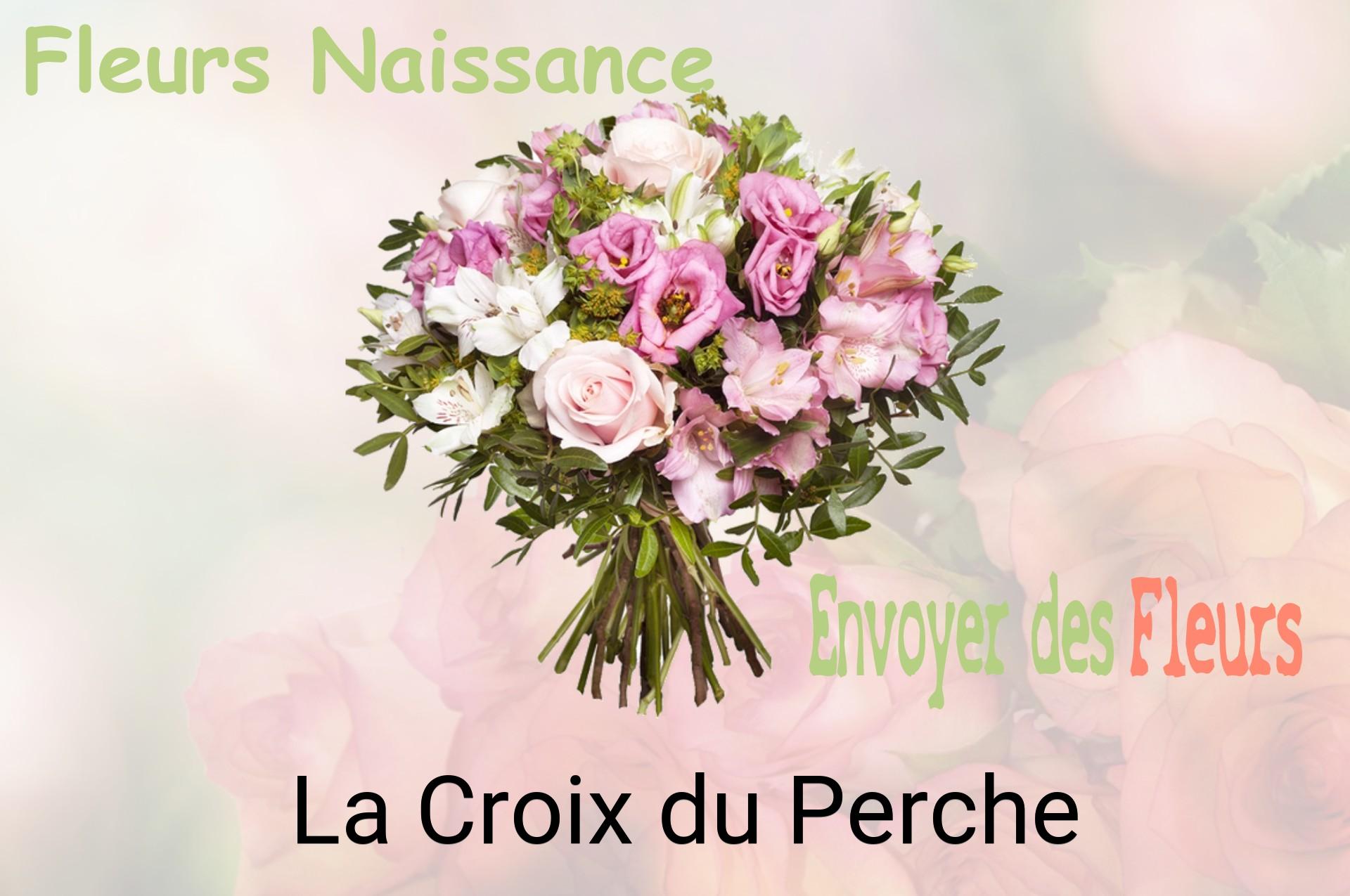 Bouquet de fleurs de naissance livré à La Croix-du-Perche