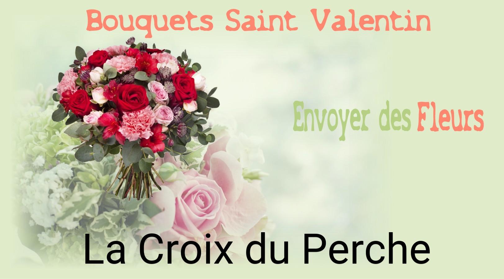Roses de Saint-Valentin livrées à La Croix-du-Perche